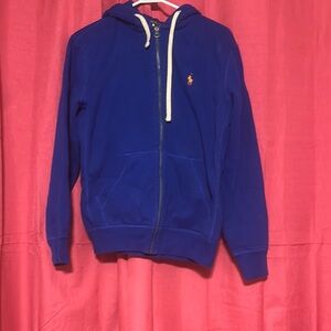 Ralph Lauren Royal Blue Polo Hoodie